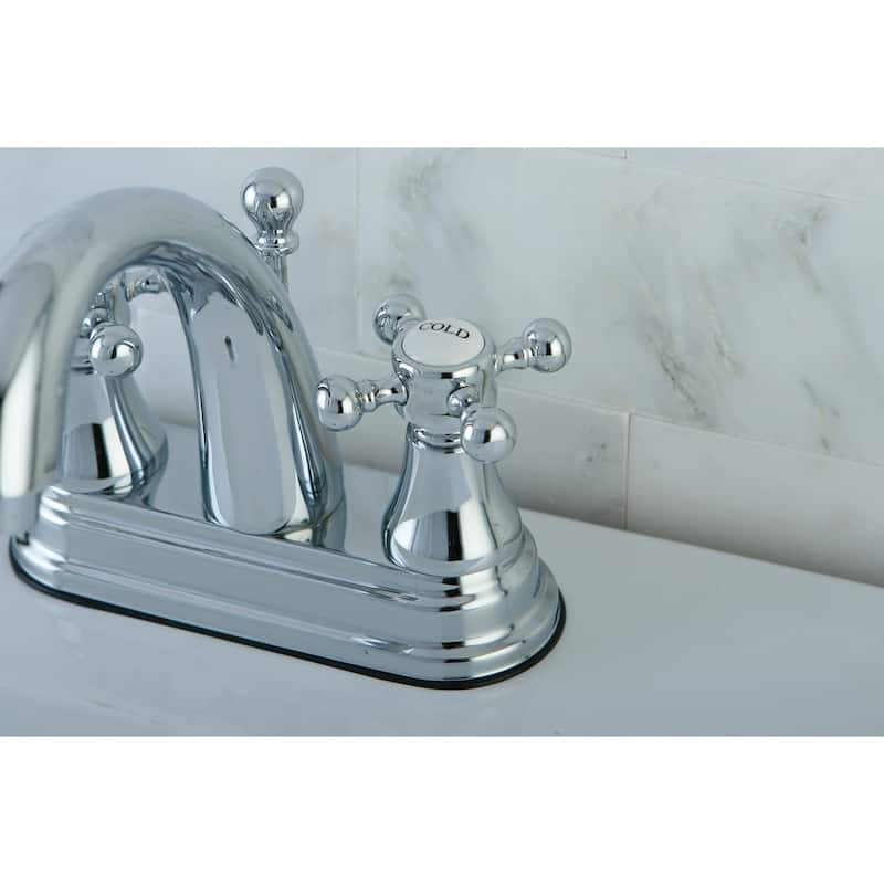 Kingston Brass English Vintage Centerset Bathroom Faucet with Brass