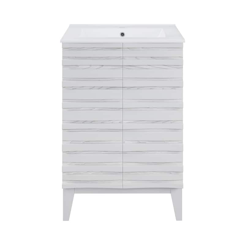 Cascade 24'' Bathroom Vanity In White