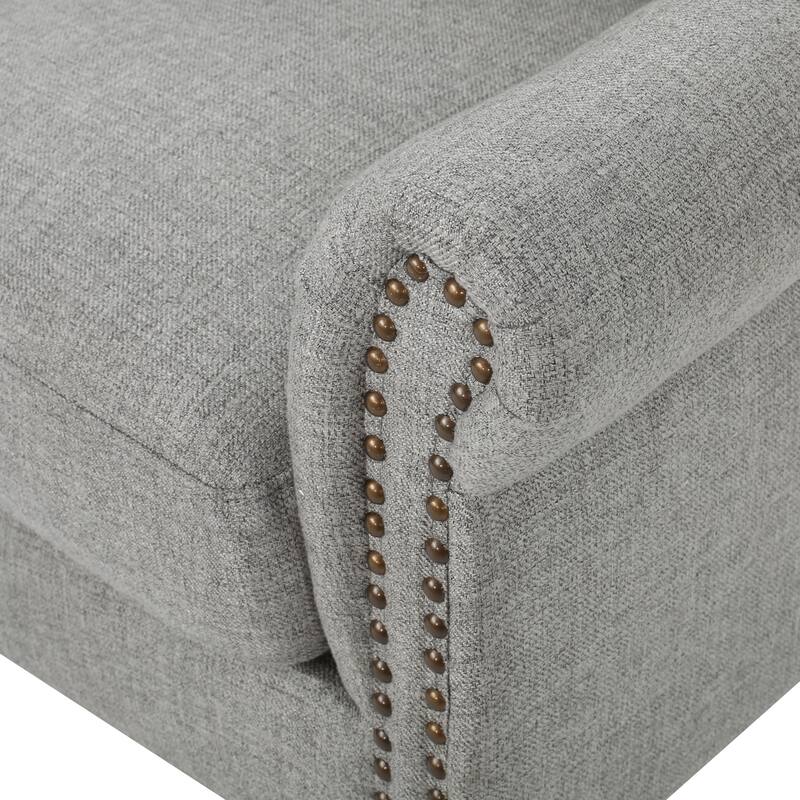30" High Back Button Tufted Chair