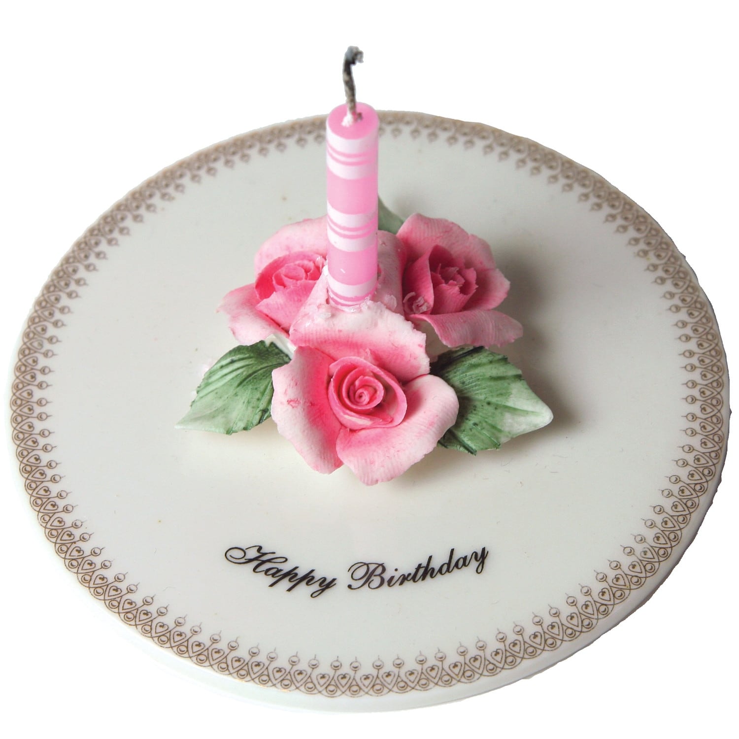 Shop Victorian Trading Co Happy Birthday Candle Holder