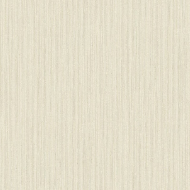 Galerie Wallcoverings Utopia Collection Vertical Weave Effect Sheen Finish Vinyl on Non-woven Wallpaper Roll - 33-feet long x 21-inches wide - Cream
