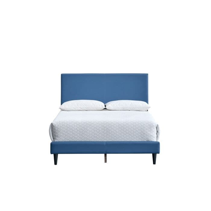 GDF Studio - Emily Modern Upholstered Bed with Adjustable Headboard (Mattress Not Included)
