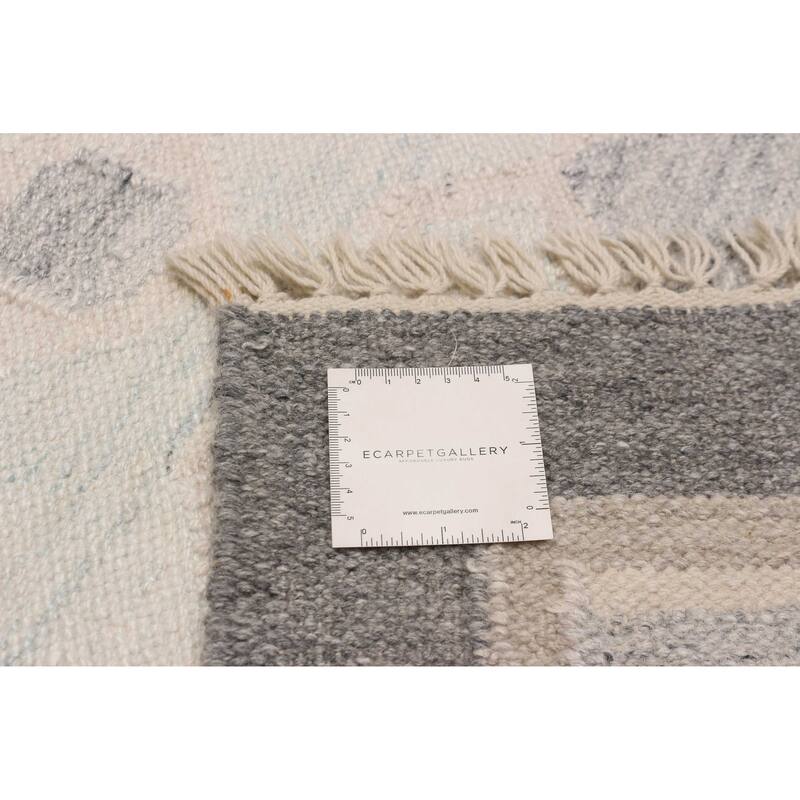 Ankara FW Grey Kilim 5'1" x 8'0" - 5'1 x 8'0