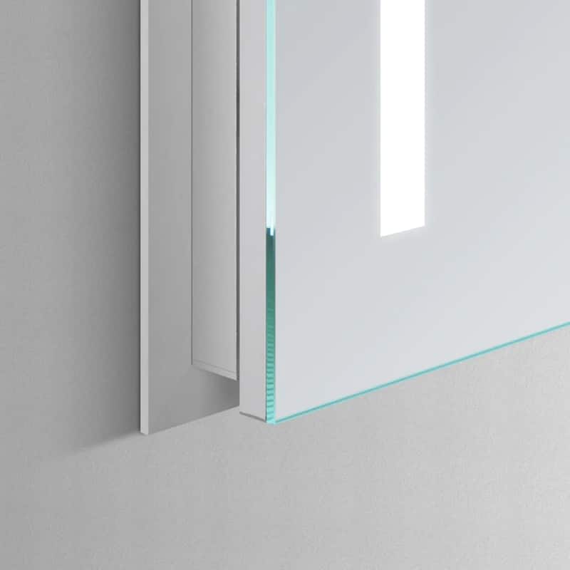 Modern Mirrors Polaris Illuminated Cabinet Vanity Mirror LED Mirrored Door Cabinet - 32*24
