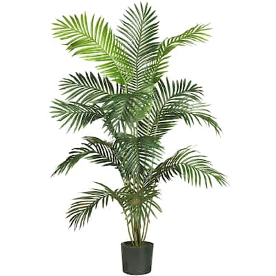 Artificial Palm Tree 6ft Indoor Outdoor Decor Victorian Style - 6ft.