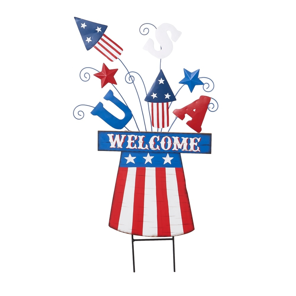 Outdoor 4th of July Decor