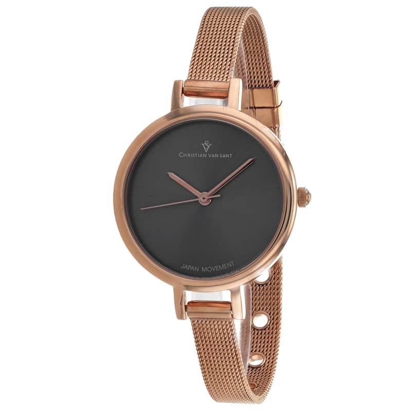 Christian Van Sant Women's Grace Grey Dial Watch - CV0286 - 6 (36)
