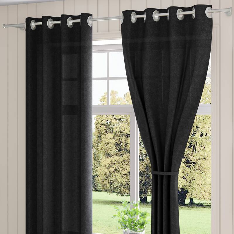 Corvus Gambia Sunbrella Outdoor Window Curtain (1 Panel)