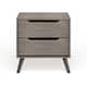 Carson Carrington Bodo Mid-century Modern 2-drawer Nightstand