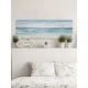 preview thumbnail 3 of 5, 'Crashing Ocean Waves' Painting Print on Wrapped Canvas
