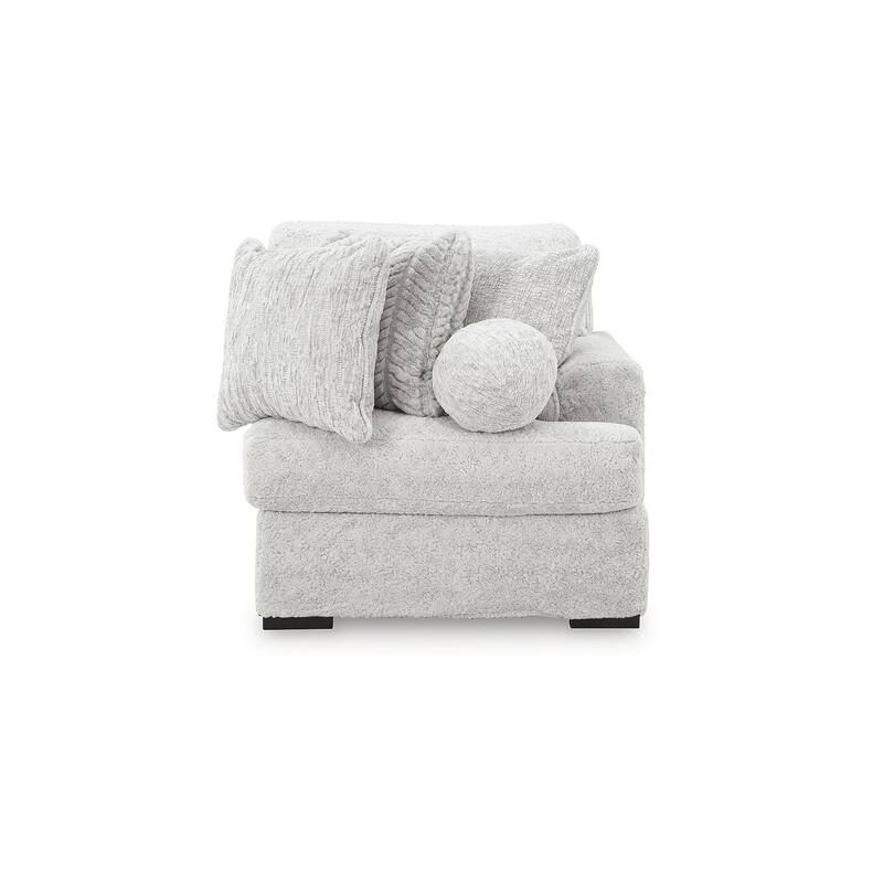 Signature Design by Ashley Snodoodle Gray 5-Piece Sectional - 111" W x 111" D x 40" H