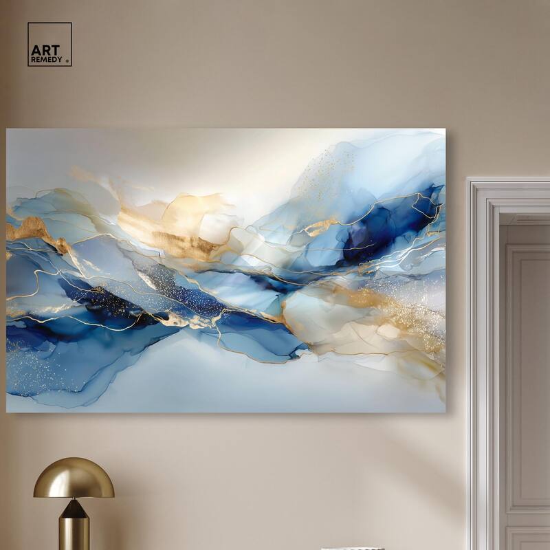 Postmodern Flow I Canvas by Art Remedy, Gallery Wrapped