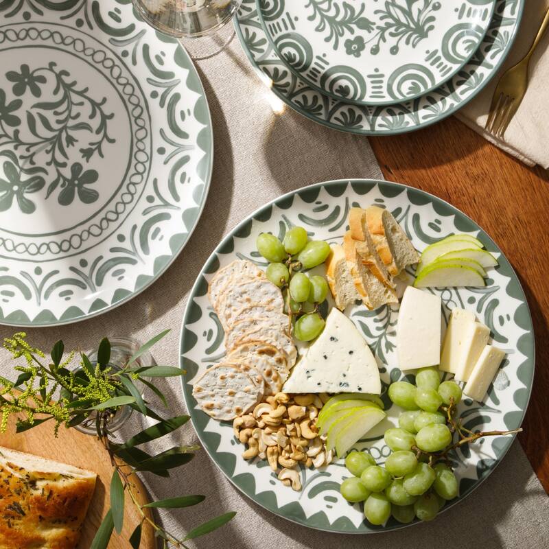 Bloomhouse - 2-Time Oprah's Favorite Things Valencia Flor 2 Piece 13" Serving Platter Set