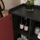 preview thumbnail 31 of 38, Sideboard Cabinet with Doors & 2 Drawers, Freestanding Coffee Bar Cabinet, Accent Cabinet with 2 Open Storage Compartment