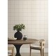 preview thumbnail 2 of 5, York Wallcoverings La Vitre Plaid Lichen Grey Wallpaper