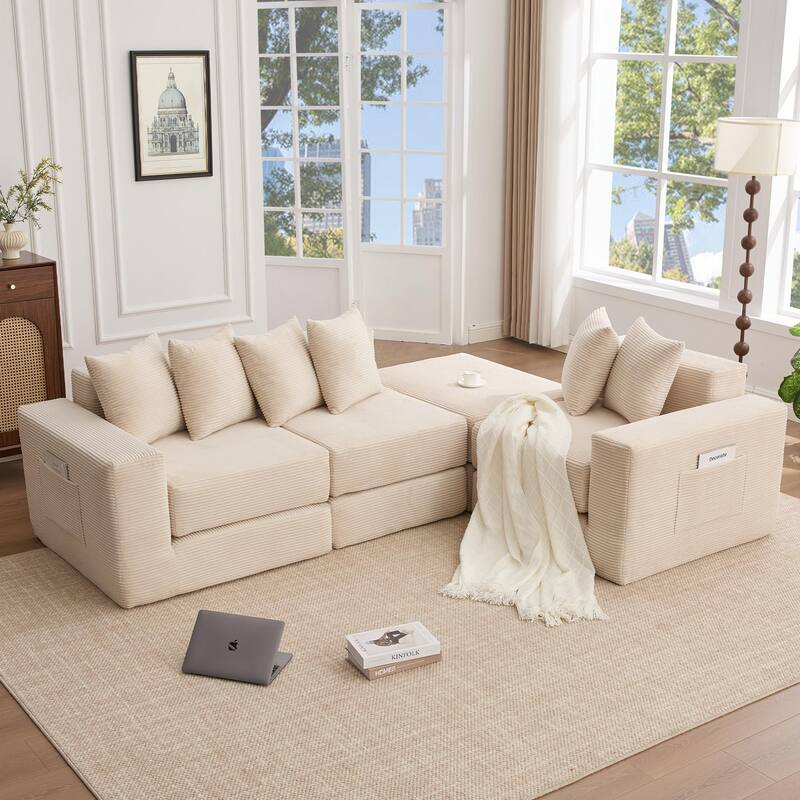 10-in-1 Convertible Sofa Sectional