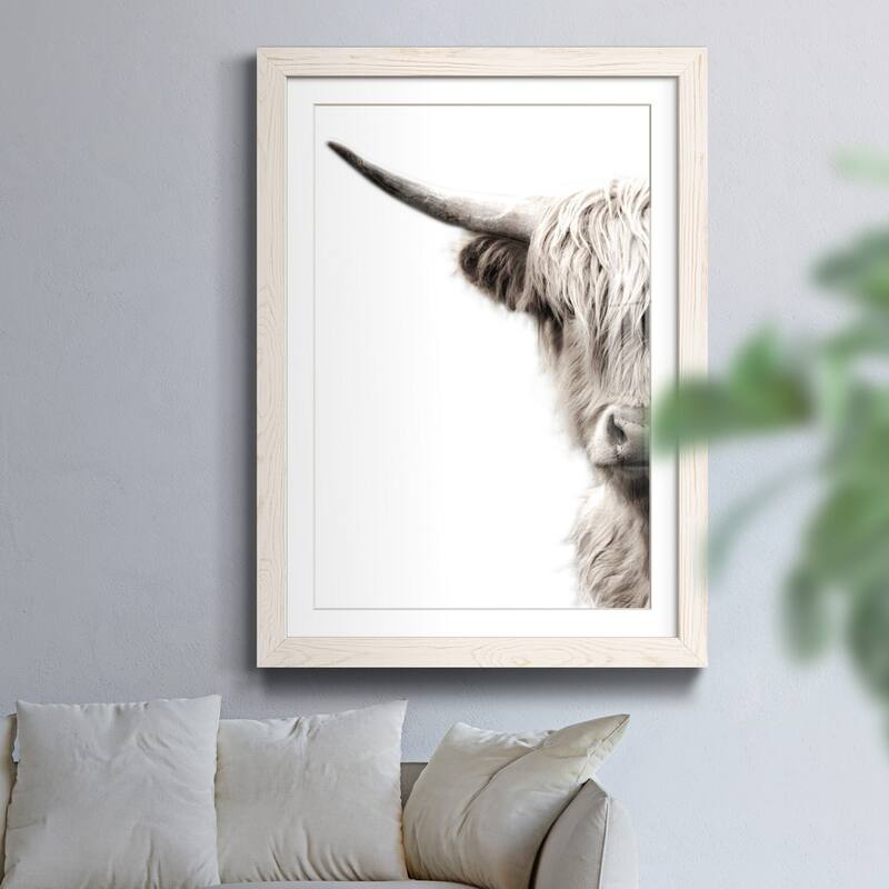Highland Cattle-Premium Framed Print - Ready to Hang