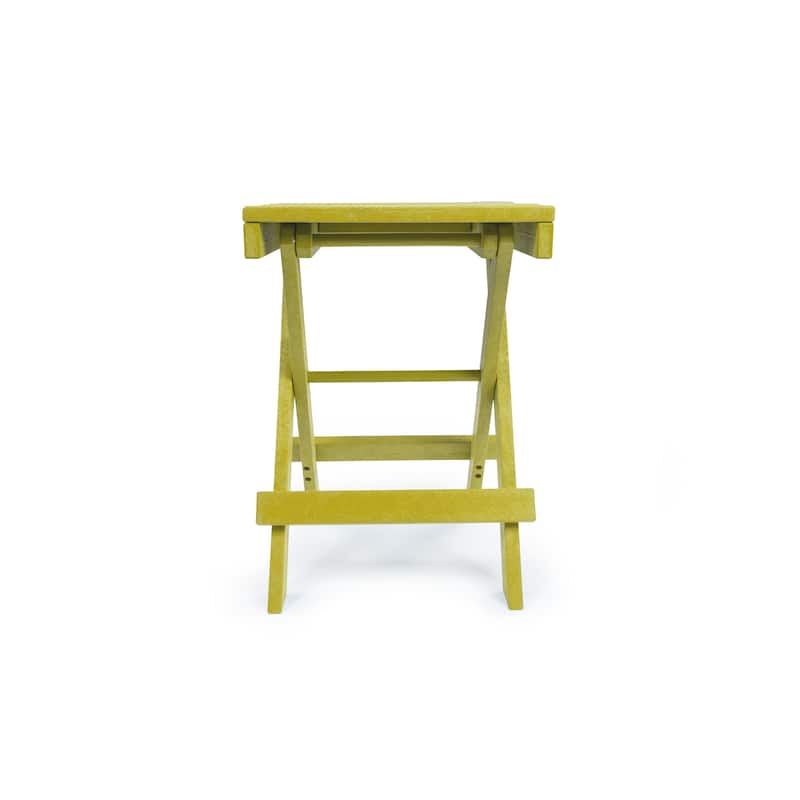 San Juan Fully Assembled All-Weather Recycled HDPE Outdoor Folding Bistro table