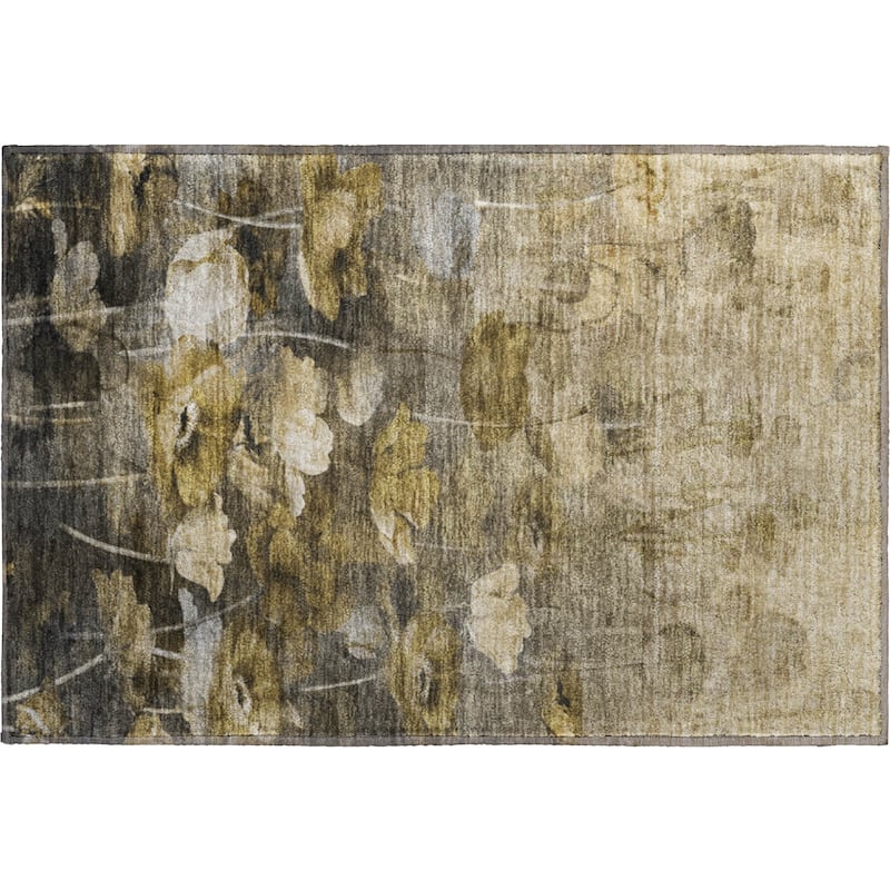 Premium Washable Super Soft Contemporary Floral Mayfield Rug