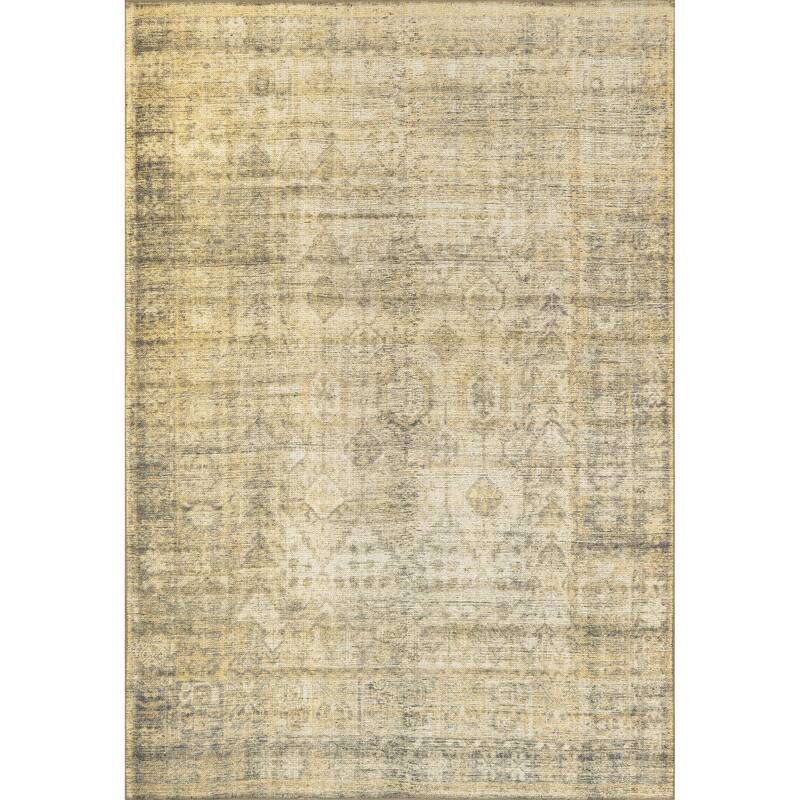 Nuloom Chana SpinClean Printed Framed Trellis Flatweave Area Rug