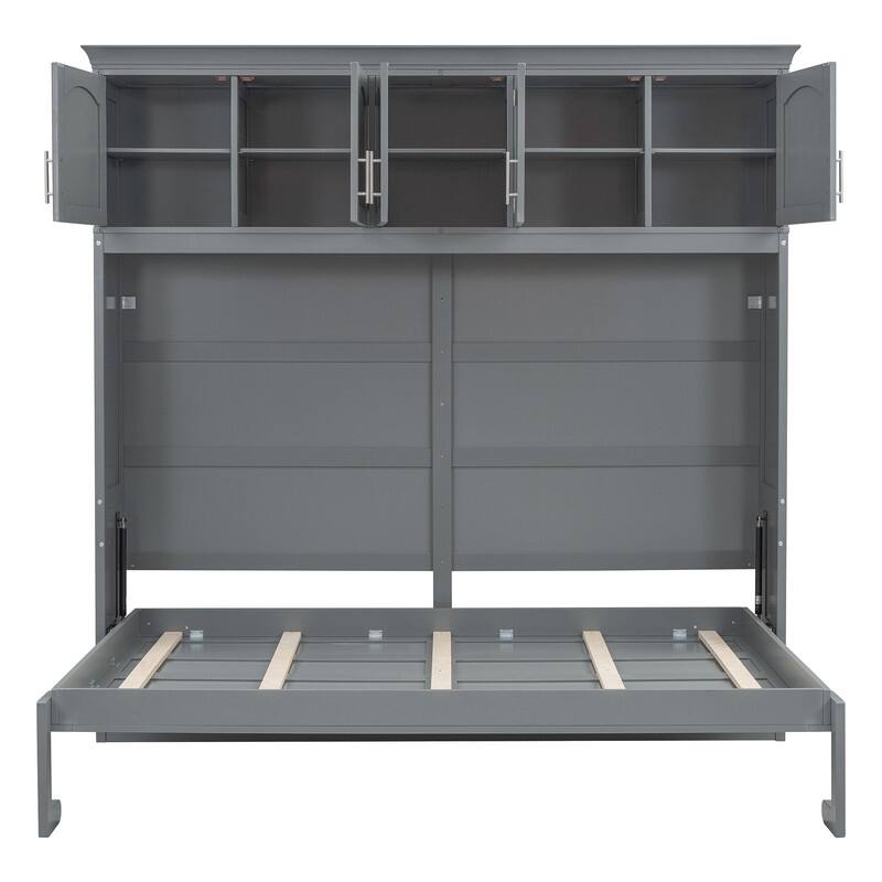 Murphy Bed Wall Bed with Top Cabinets（Full Size and Queen Size ）