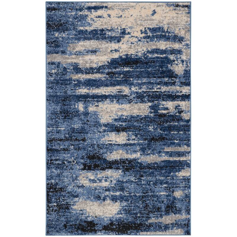 Calvin Klein River Flow Contemporary Abstract Area Rug