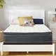 preview thumbnail 2 of 5, Onetan Mattress and Box Spring Set, 10-Inch Medium Pillow Top Hybrid Mattress and 5" Wood Simple Assembly Box Spring,