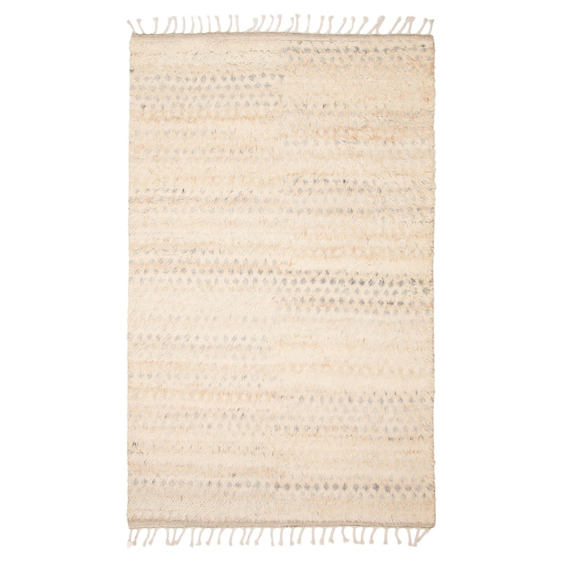 Tangier Cream Rug 5'0" x 8'2" - 5'0 x 8'2 - Cream - 5'0 x 8'2
