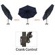 preview thumbnail 22 of 35, Luxury Patio Cantilever Umbrella with Round Double Top