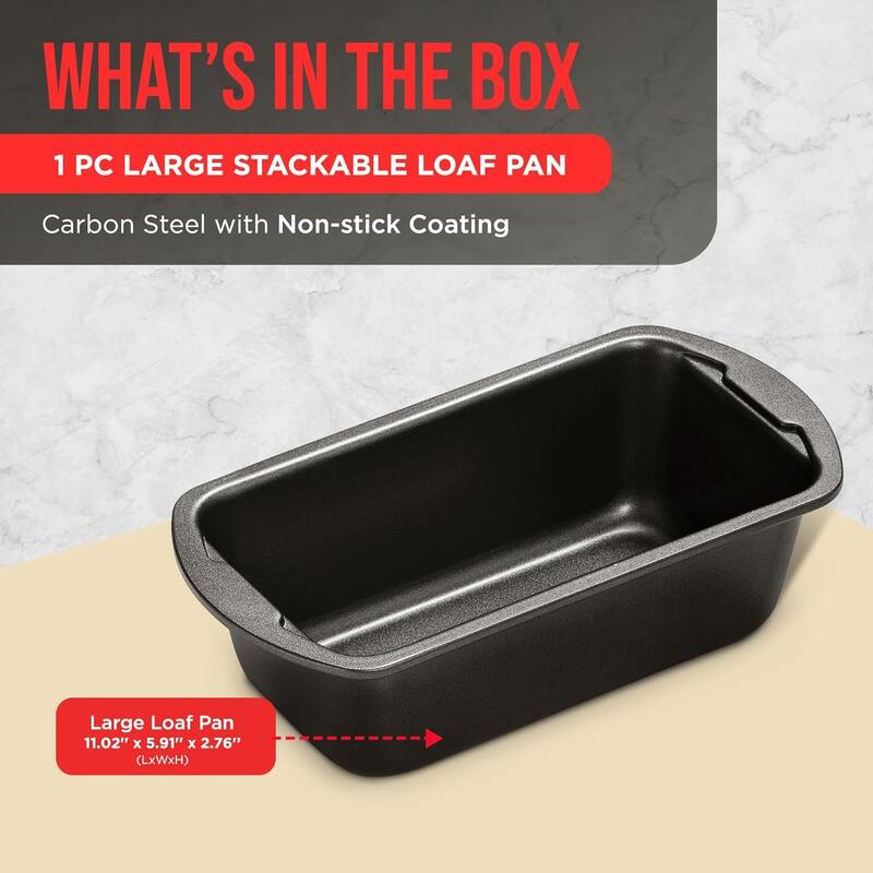 BAKKENMASTER Bakken- Swiss Loaf Pan Set 1-Piece - Pack of 1