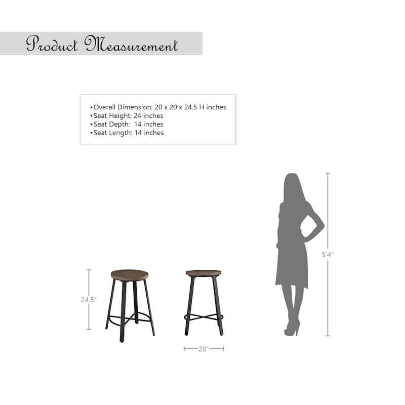 Klitten Counter Height Stool (Set of 2)