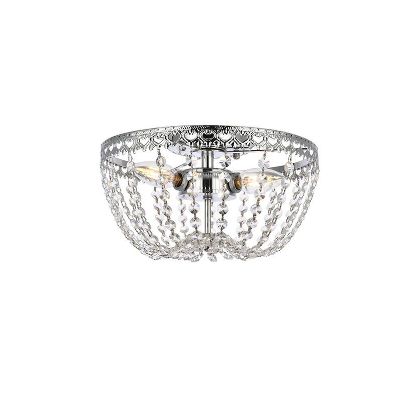 Kaden Flush Mount - 12 inch - Chrome