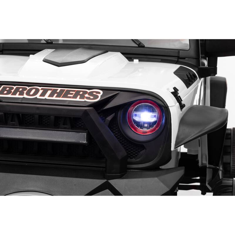 Powerful 24V Electric Car for Kids with Adjustable Speed and Manual Modes
