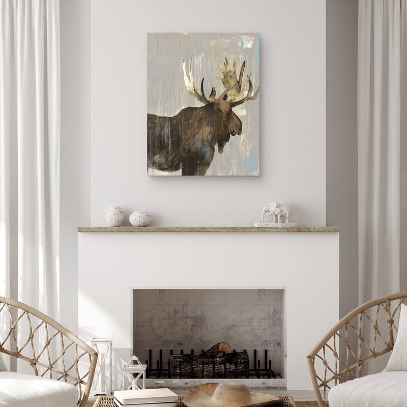Moose Tails II Crop by Aimee Wilson Canvas Art Print