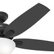preview thumbnail 5 of 19, Hunter 52" Newsome Ceiling Fan with LED Bowl Light Kit and Pull Chain