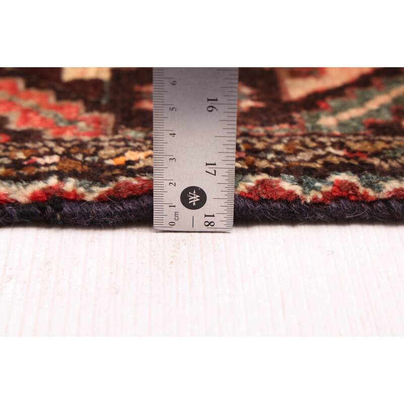 ECARPETGALLERY Hand-knotted Andelz Red Wool Rug - 3'3 x 10'0