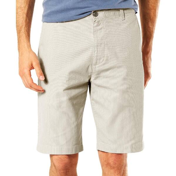Shop Dockers Mens Khaki Shorts Stretch Classic Fit Overstock