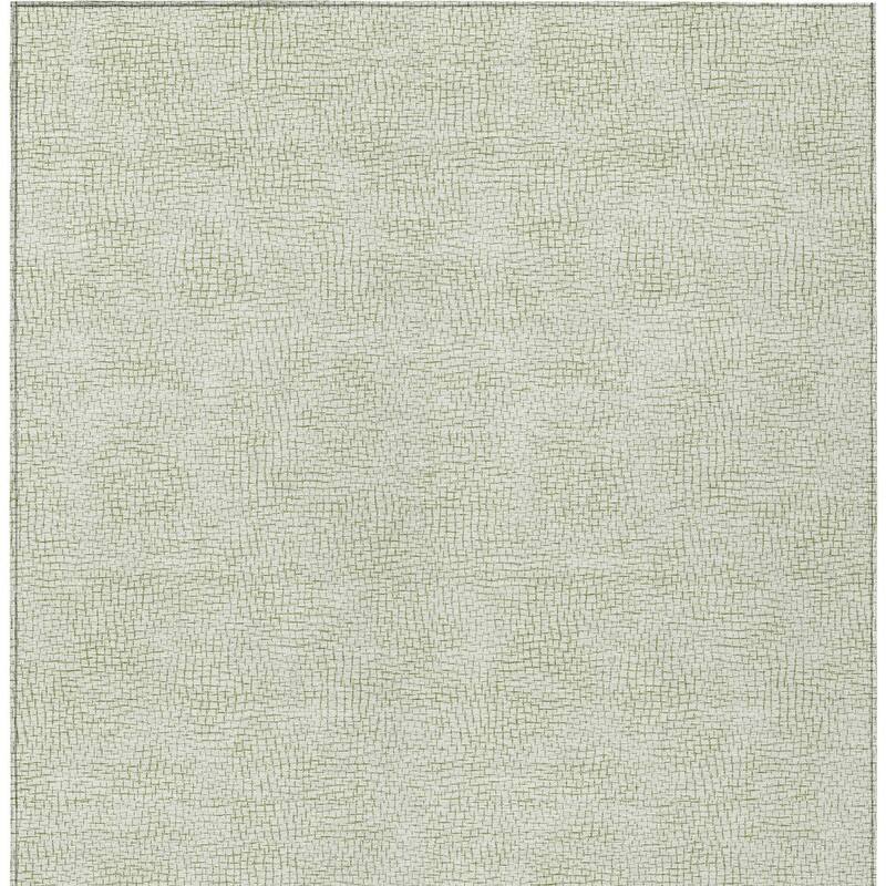 HomeRoots Geometric Transitional Rectangle Outdoor Rug