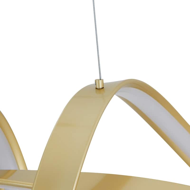 Bucharest Integrated LED Dimmable Chandelier with Smart Dimmer Included