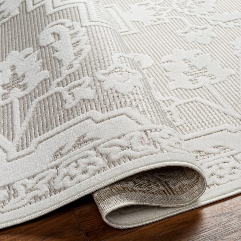 Livabliss San Diego Indoor/ Outdoor Medallion Area Rug