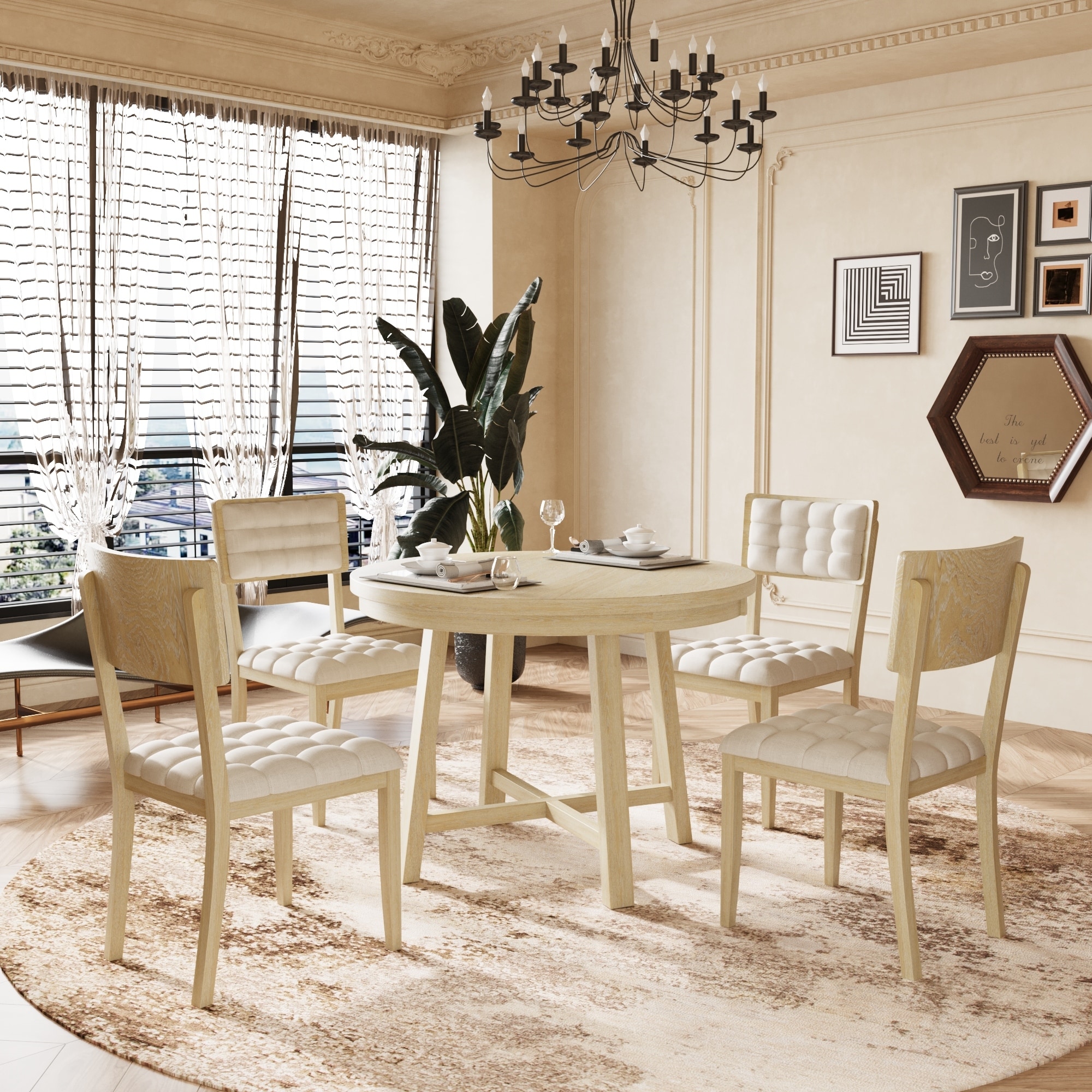 Best round sale dining table set