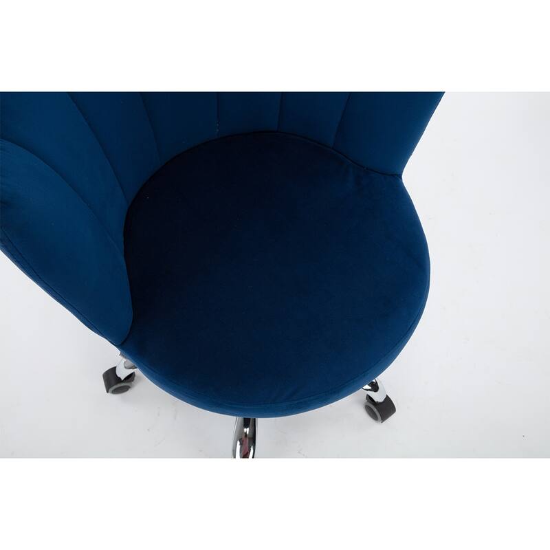Merax Swivel Velvet Shell Chair for Living Room