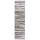 preview thumbnail 13 of 14, SAFAVIEH Melody Tomazina Stripe Rug 2'2" x 8' Runner - Ivory/Black - Runner