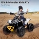 preview thumbnail 30 of 37, Licensed BRP Can-am 12V Kids ATV Ride on Car with Remote Control