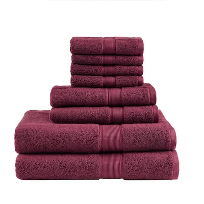 Madison Park Signature 800GSM Ultra-Soft 100% Cotton Absorbent Towel Set