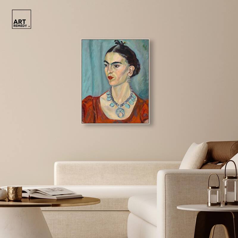 Frida Kahlo by Magda Pach 1933 Canvas by Art Remedy
