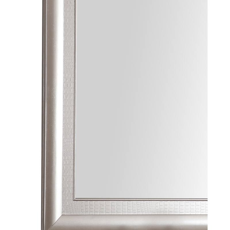 Kat 39 in. x 46 in. Modern Rectangle Framed Dresser Mirror - 3"L x 39"W x 46"H