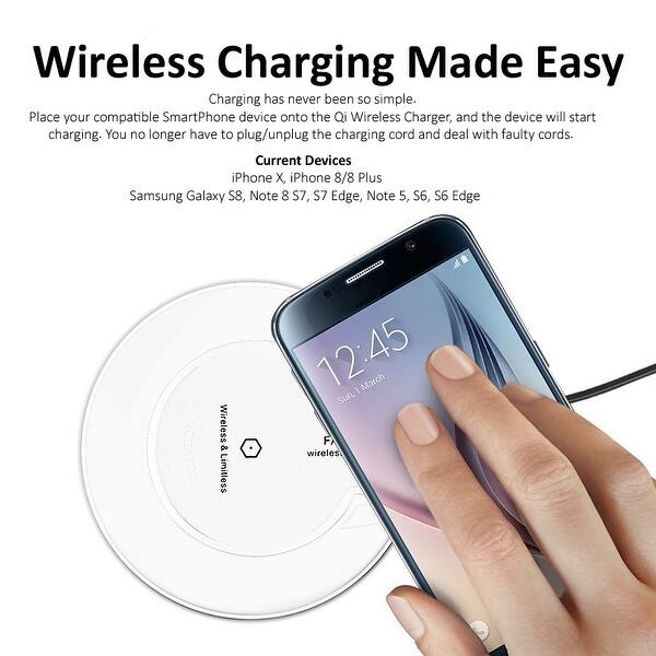 Shop Fantasy Wireless Charging Pad Mat With Qi Standard By Indigi