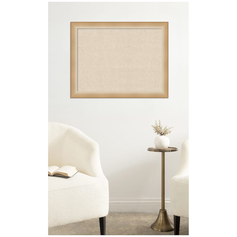 Kate and Laurel Pinboard Neutral Linen