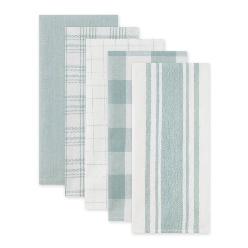 DII Asst Vintage Everyday Dishtowel (Set of 5)